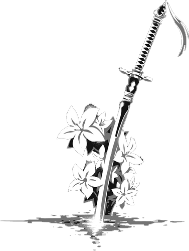 An illustration of 2B's sword.
